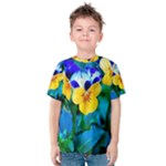 Wallpaper Flower Tulip Kid s Cotton Tee