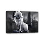 Wolf Mini Canvas 6  x 4  (Stretched)