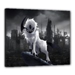 Wolf Canvas 24  x 20  (Stretched)