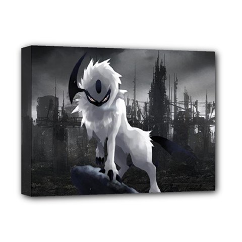 Wolf Deluxe Canvas 16  x 12  (Stretched)  from ArtsNow.com