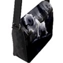 Flap Closure Messenger Bag (L) 