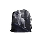 Wolf Drawstring Pouch (Medium)