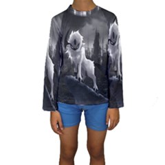 Kids  Long Sleeve Swimwear 