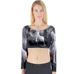 Long Sleeve Crop Top 