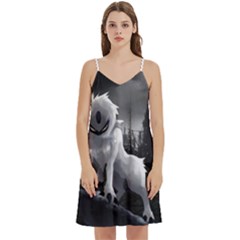Mini Camis Dress With Pockets 