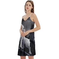 Mini Camis Dress With Pockets 