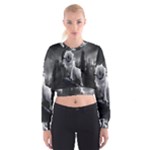 Wolf Women s Cropped Sweatshirt