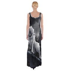Thigh Split Maxi Dress 