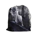 Wolf Drawstring Pouch (XL)