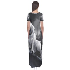 Short Sleeve Maxi Dress 
