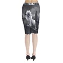 Midi Wrap Pencil Skirt 