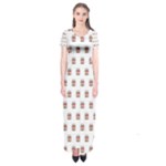 Image Short Sleeve Maxi Dress