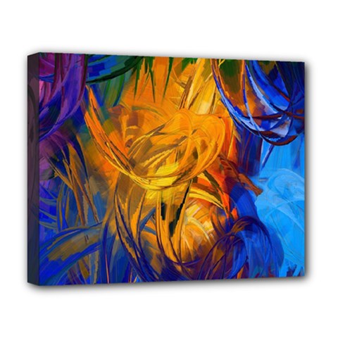 Abstract Paintings Deluxe Canvas 20  x 16  (Stretched) from ArtsNow.com