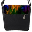 Flap Closure Messenger Bag (S) 