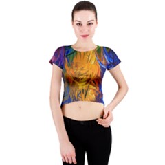 Crew Neck Crop Top 