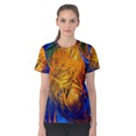Abstract Paintings Women s Cotton Tee