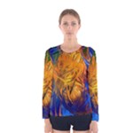 Abstract Paintings Women s Long Sleeve Tee