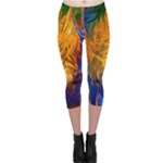 Abstract Paintings Capri Leggings 