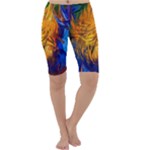 Abstract Paintings Cropped Leggings 