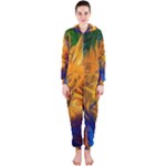 Abstract Paintings Hooded Jumpsuit (Ladies)