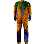Abstract Paintings OnePiece Jumpsuit (Men)