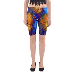 Abstract Paintings Yoga Cropped Leggings from ArtsNow.com