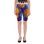 Abstract Paintings Yoga Cropped Leggings