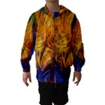 Abstract Paintings Hooded Wind Breaker (Kids)