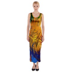 Fitted Maxi Dress 