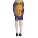 Midi Wrap Pencil Skirt 