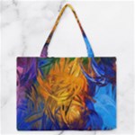 Abstract Paintings Medium Zipper Tote Bag