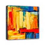 Abstrak Paint Mini Canvas 6  x 6  (Stretched)
