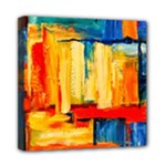 Abstrak Paint Mini Canvas 8  x 8  (Stretched)