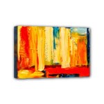 Abstrak Paint Mini Canvas 6  x 4  (Stretched)