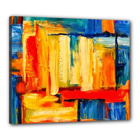 Abstrak Paint Canvas 24  x 20  (Stretched) from ArtsNow.com