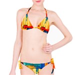 Abstrak Paint Bikini Set