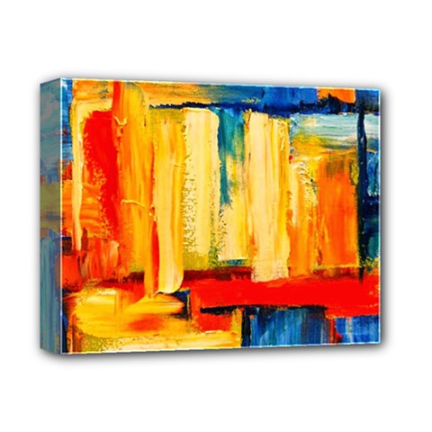 Abstrak Paint Deluxe Canvas 14  x 11  (Stretched) from ArtsNow.com