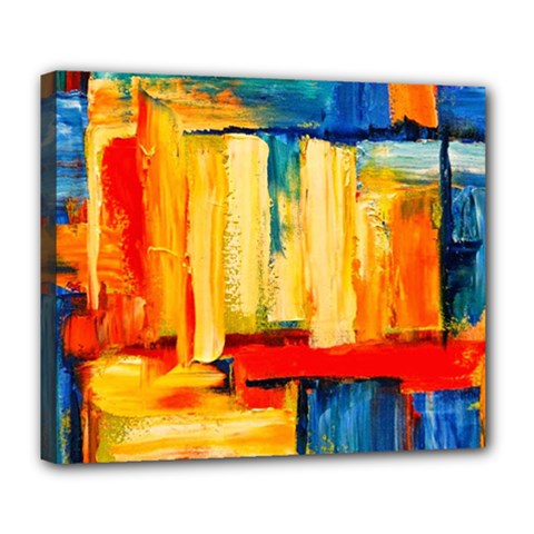 Abstrak Paint Deluxe Canvas 24  x 20  (Stretched) from ArtsNow.com