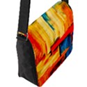 Flap Closure Messenger Bag (L) 