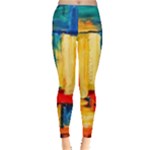 Abstrak Paint Leggings 