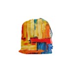 Abstrak Paint Drawstring Pouch (Small)