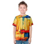 Abstrak Paint Kid s Cotton Tee