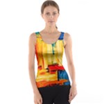 Abstrak Paint Tank Top