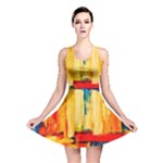 Abstrak Paint Reversible Skater Dress