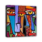 Art Painting Pop Design Stars Mini Canvas 6  x 6  (Stretched)