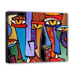 Art Painting Pop Design Stars Deluxe Canvas 20  x 16  (Stretched)