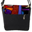 Flap Closure Messenger Bag (S) 