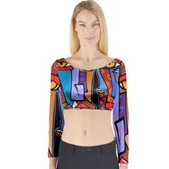 Long Sleeve Crop Top 