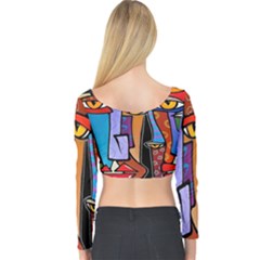 Long Sleeve Crop Top 