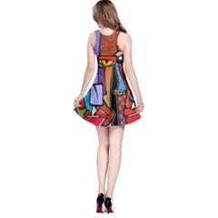 Reversible Sleeveless Dress Back Reversible Sleeveless Dress Back